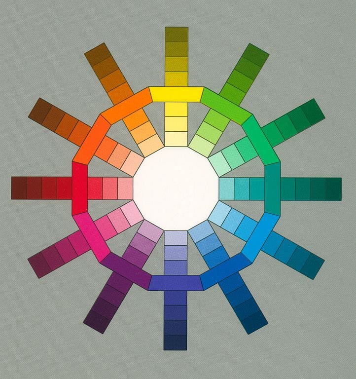 Küppers color wheel