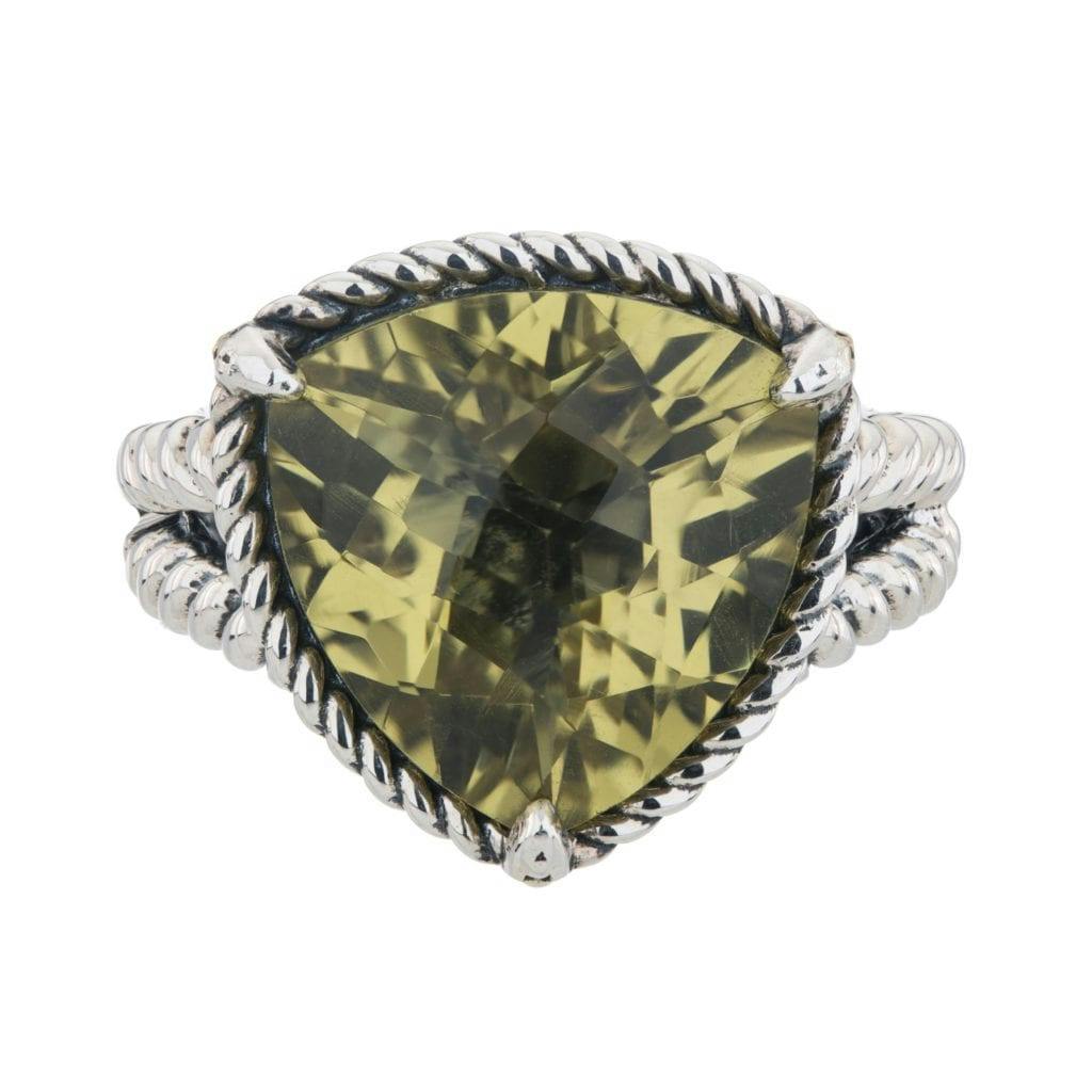 Ouro Verde Quartz Ring