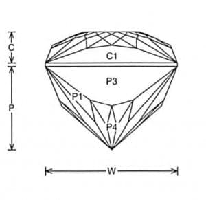 Crystal Glitter Squared Jeff Graham Facet Design