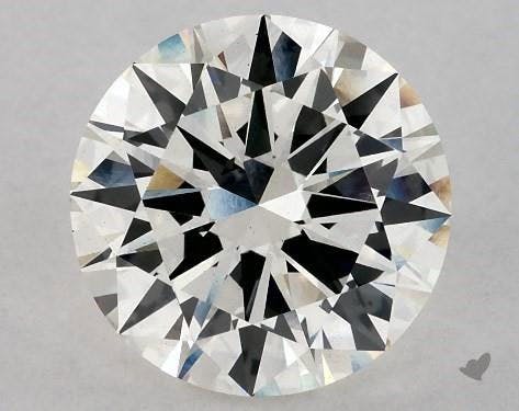 Lab-Created 3.00 Carat round diamond James Allen