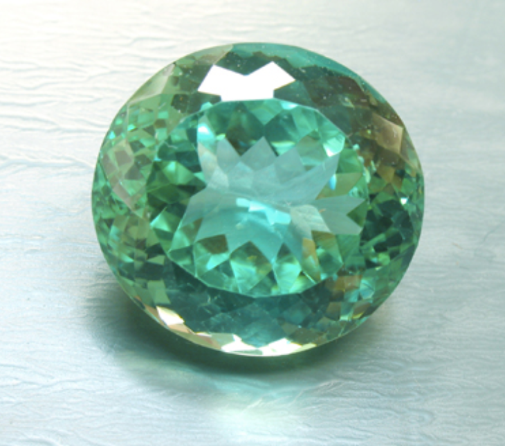 faceted hiddenite