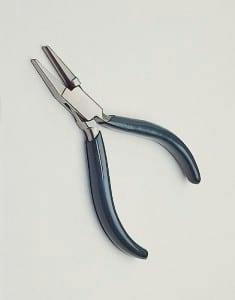 flat half round pliers