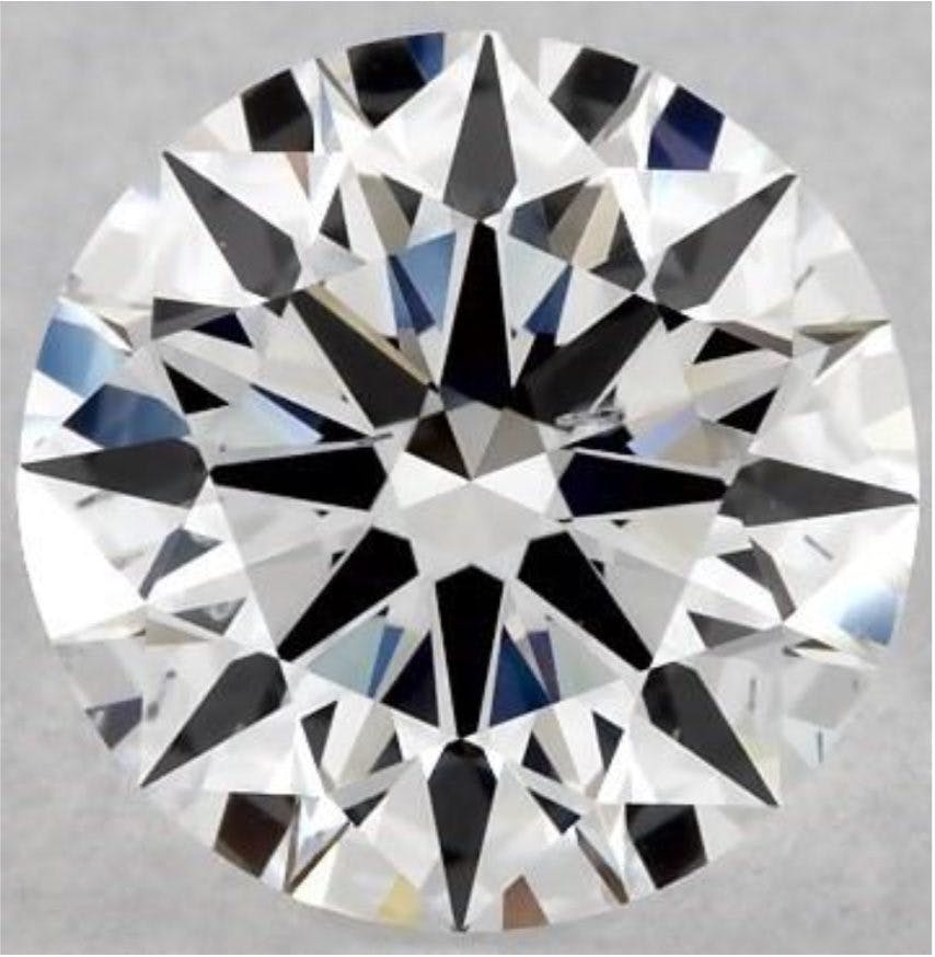history of lab-grown diamonds - synthetic diamond, D color SI clarity